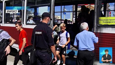 В транспорте Златоуста прошел рейд