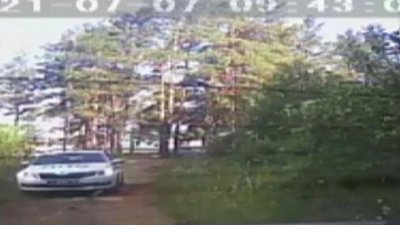 Появились кадры погони сотрудников полиции за угонщиком в Златоусте