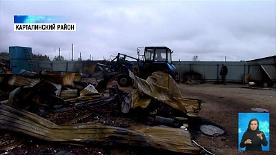 На юге области оценивают ущерб от пожаров