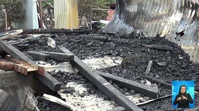 У пенсионера сгорело единственное жилье