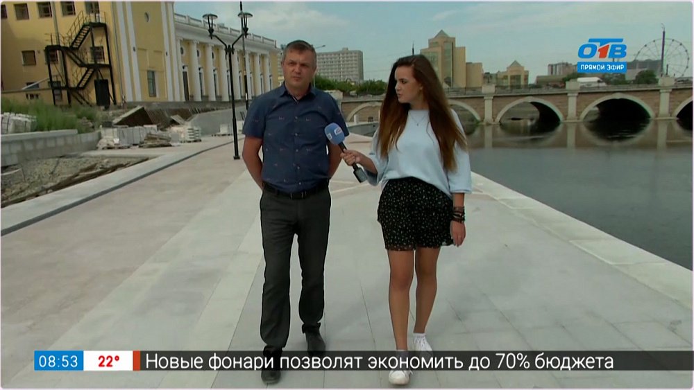 Когда будет готова набережная — прямое включение