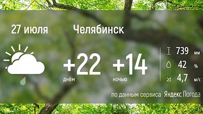 В Челябинской области вновь испортится погода