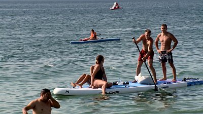 Безопасен ли Sup-surfing?