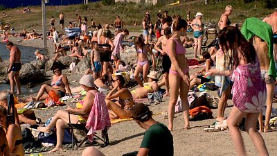 В Тургояке разрешено купаться