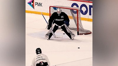 «Трактор» снял на видео последнюю тренировку перед турниром в Сочи