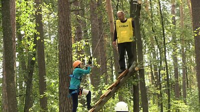 В Миассе прошел ежегодный чемпионат по спортивному туризму для слепых