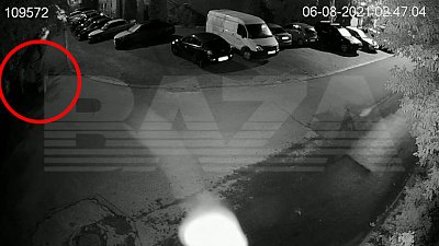 Камера видеонаблюдения сняла сбежавших заключённых