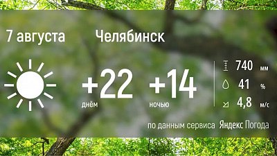 Погода на Южном Урале стабилизируется