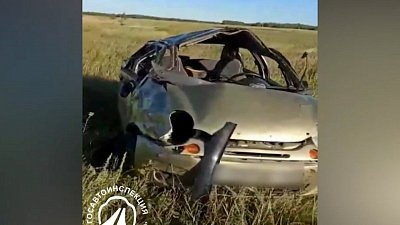 Трёхлетний ребёнок и женщина погибли в ДТП: видео последствий аварии