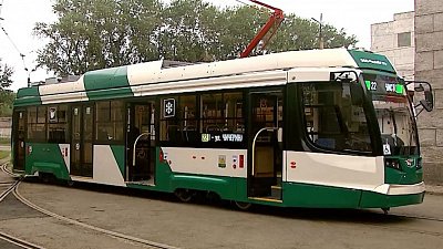 В Челябинск поступила партия новых трамваев из Усть-Катава