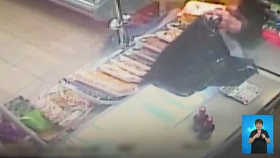 Магазинный вор попал на видео