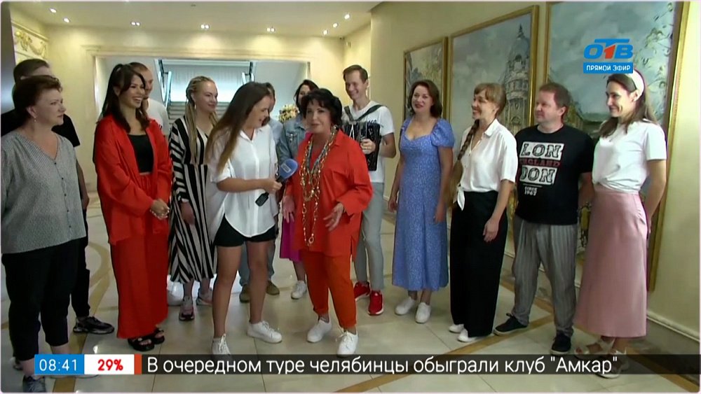 Фестиваль-марафон Надежды Бабкиной «Песни России» — прямое включение