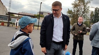 Алексей Текслер рассказал ребенку из Еманжелинска, зачем нужно учиться