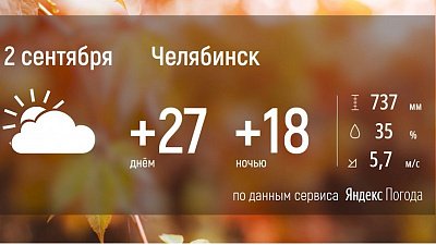 На Южный Урал возвращается летняя погода