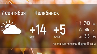 В Челябинской области вновь ухудшится погода