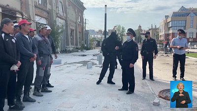 Полицейские вышли на поиски мигрантов