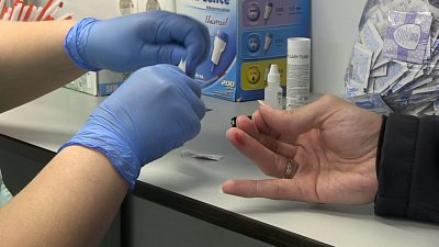 Миасцы проходят тест на ВИЧ