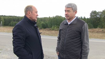 Глава Миасса инспектирует работы в Черновском