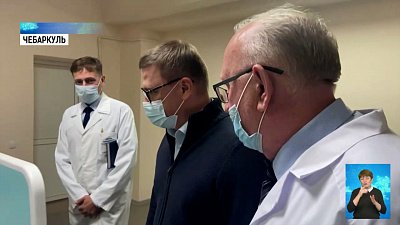 Губернатор посетил Чебаркульский район