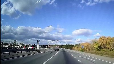 ДТП на трассе в районе Синеглазово зафиксировал видеорегистратор