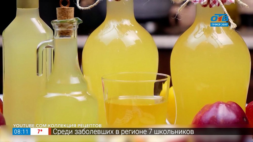 Домашний яблочный уксус в рубрике «Хозяйке на заметку. Заготовки»