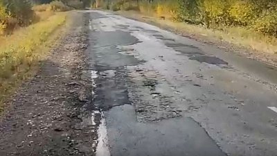 Южноуральцы жалуются на дорогу от Бродокалмака до Сугояка