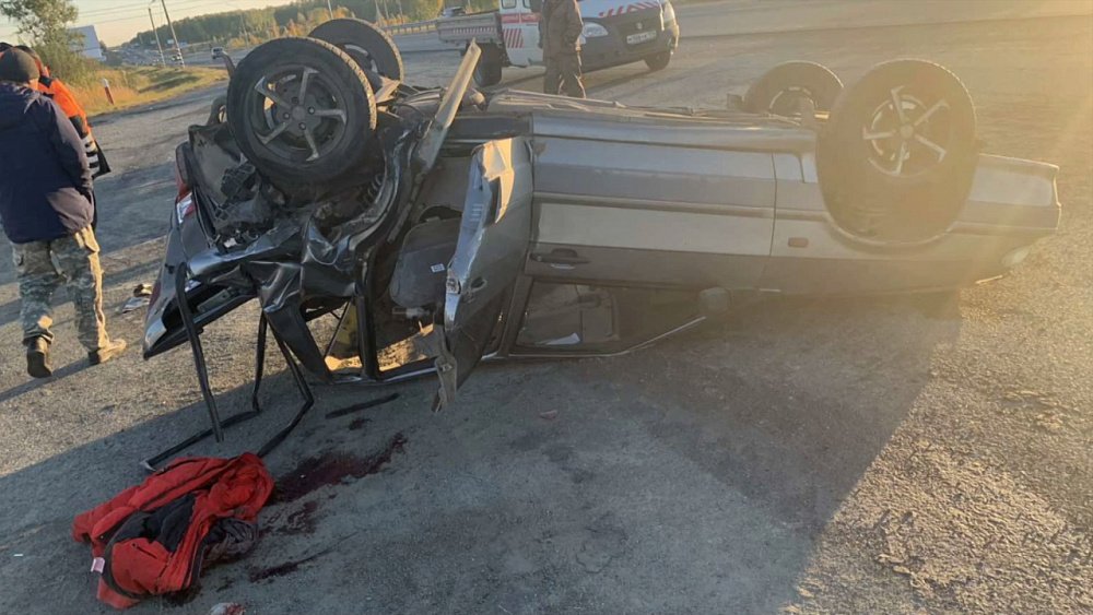 Ребенок пострадал в аварии на трассе