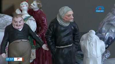 Сказочные образы в фарфоре в сюжете «Волшебный фарфор»