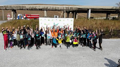 В Челябинске экологические гонки сняли на видео с квадрокоптера