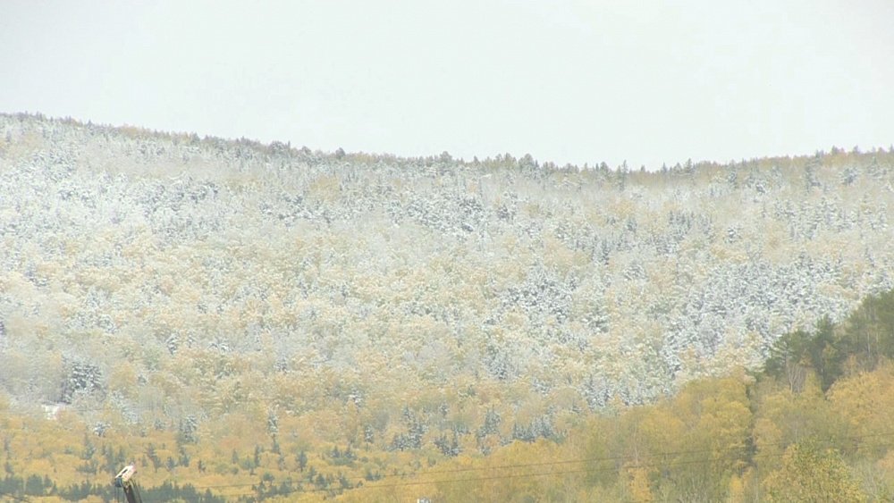 В Миассе выпал первый снег