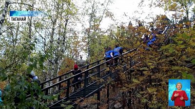 Волонтеры провели субботник на Таганае