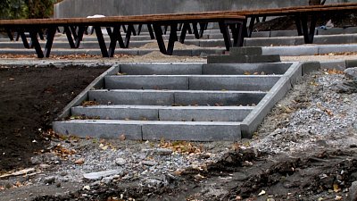 Сквер Молодёжный — подрядчик не укладывается в сроки