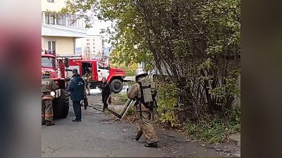 В Златоусте пенсионер погиб во время пожара в многоквартирном доме