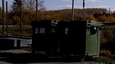 В селе Черновское обустраивают контейнерную площадку