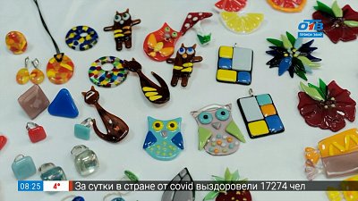 Техника «фьюзинг» в рубрике «Что в шкатулке?»