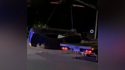 Неудачное эвакуирование машины после ДТП попало на видео в Челябинске