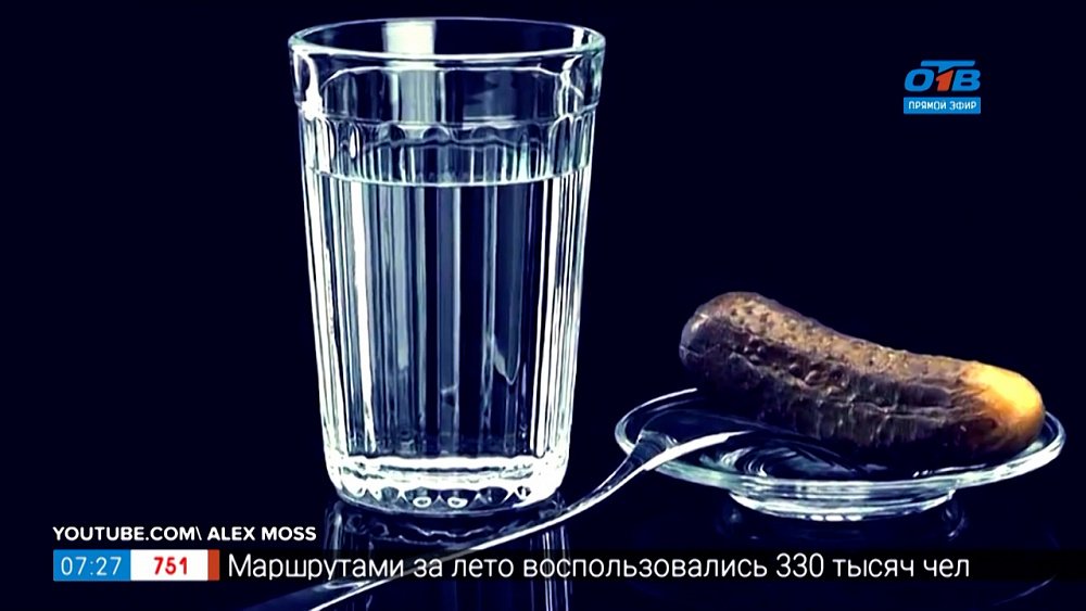 Гранёный стакан в рубрике «Назад в СССР»