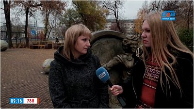 Подготовка катка — прямое включение из парка им. Терешковой