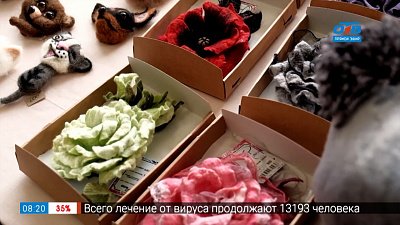 Украшения из войлока в рубрике «Что в шкатулке?»