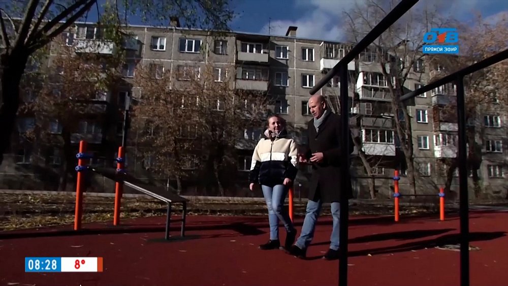 Сквер на улице Курчатова в рубрике «Будет красиво»