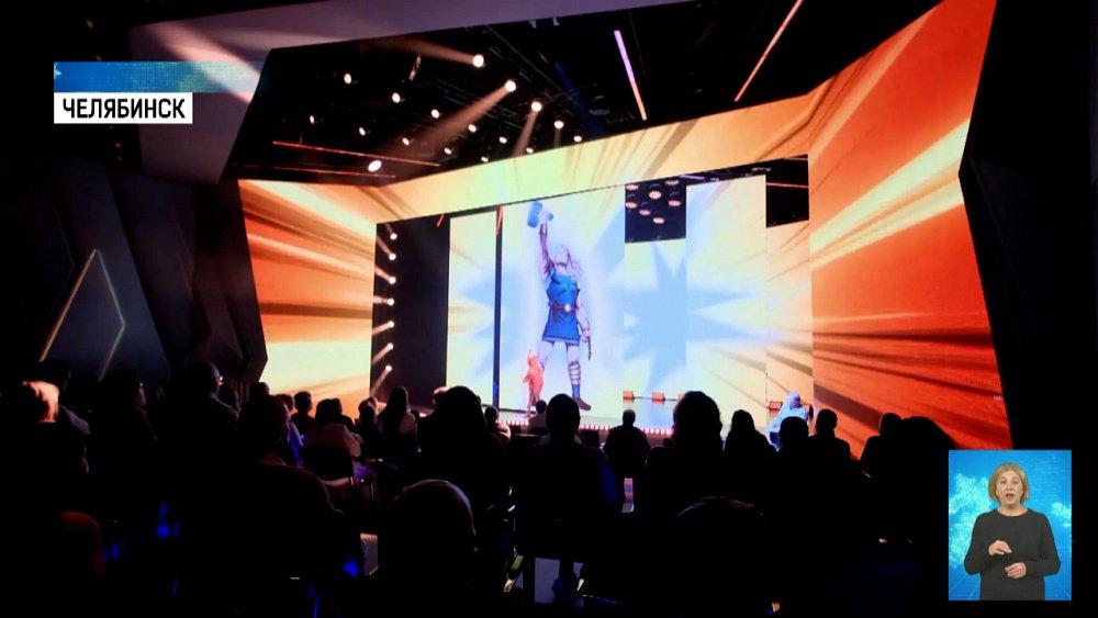 На ЧТПЗ показали уникальное мультимедийное шоу