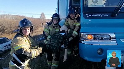 Спасатели ликвидировали последствия ДТП