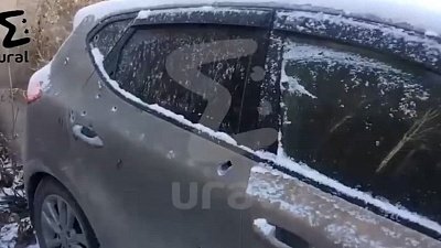 На Урале расстреляли автомобиль врача-реаниматолога