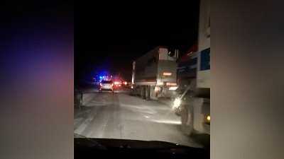 Пробка на трассе М-5 «Урал» попала в объективы телефонов