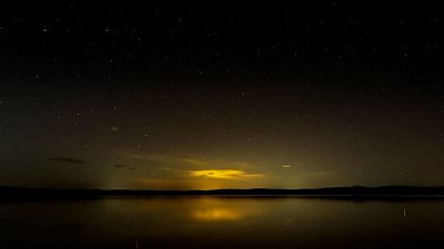 Полярное сияние зафиксировали возле Миасса