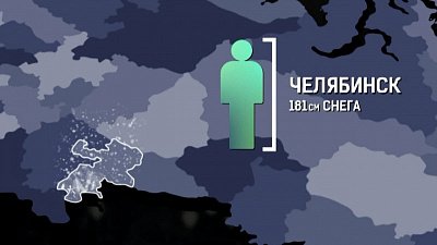 Челябинск признали самым снежным городом-миллионником
