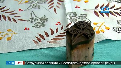 Набойка по ткани в рубрике «ПроРемесло»