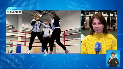 Спортсменки готовятся к ЧР по боксу