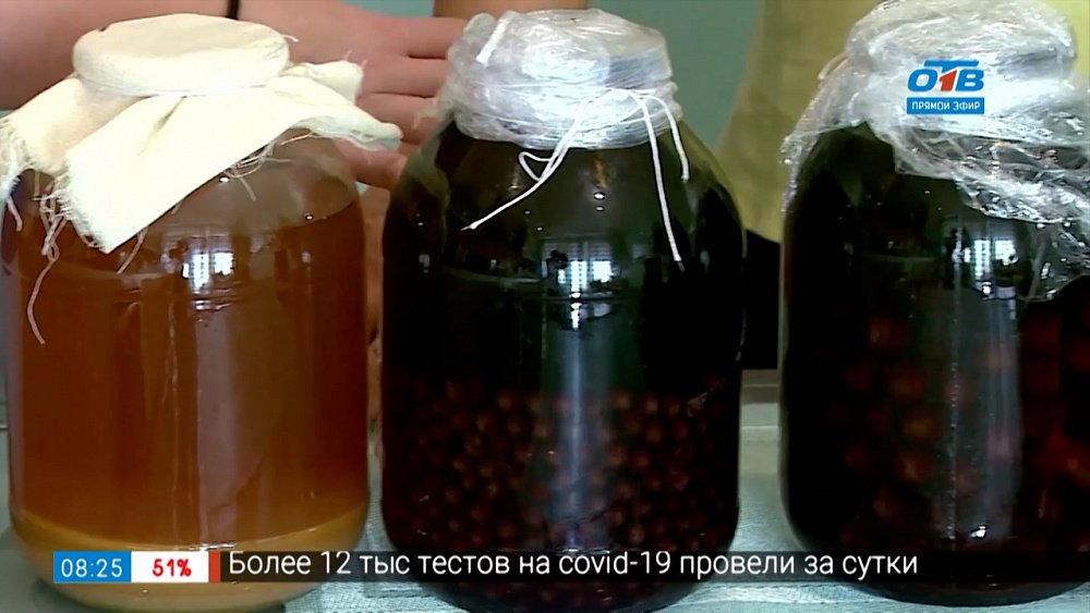 Как приготовить яблочный уксус в сюжете «Домашние настойки»