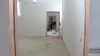 В библиотеке №6 продолжаются ремонтные работы